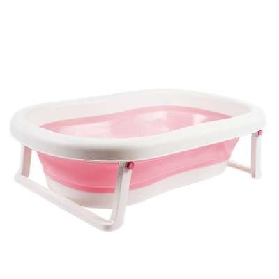 Hot selling portable plastic foldable bathtub for children