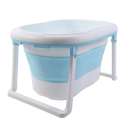 High quality portable american baby fold bathtub plastic