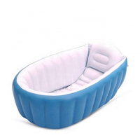 Harmless material inflatable newborn baby bathtub