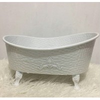 Newborn Photography Prop Photography Vintage Handmade Newborn  Bathtub