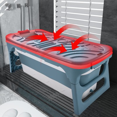 New hot selling High quality big size plastic adult foldable bathtub