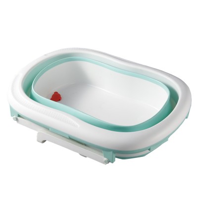 Custom large plastic portable baby bathtub set wholesale